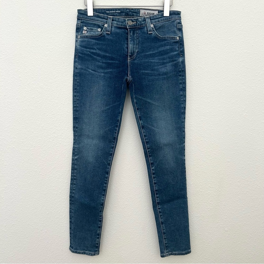 AG Adriano Goldschmied The Legging Ankle Skinny Jeans Denim Pant Blue Size 27R